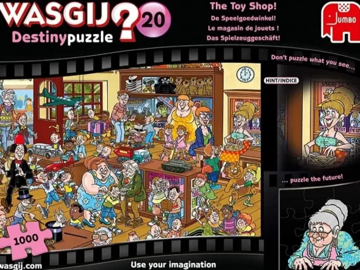 Holdson - Wasgij Destiny 20 Toy Shop Jigsaw Puzzle (1000 Pieces)