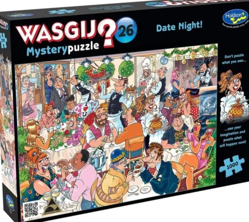 Holdson - Wasgij? Mystery 26 Date Night! Jigsaw Puzzle (1000 Pieces)
