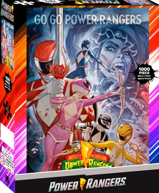 Impact - Go Go Power Rangers 1000 pieces Jigsaw Puzzle (1000 Pieces)