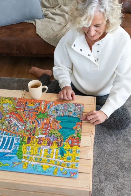 Jumbo - Butterfly Poster Jigsaw Puzzle (1000 Pieces)