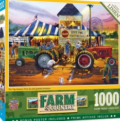 Masterpieces - Farm and Country - For Top Honors Jigsaw Puzzle (1000 P
