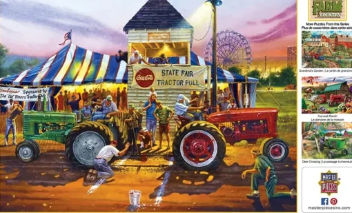 Masterpieces - Farm and Country - For Top Honors Jigsaw Puzzle (1000 P
