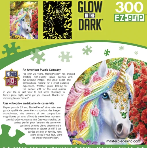 Masterpieces - Glow in the Dark Her Majesty's Jewels Ez Grip Jigsaw Pu