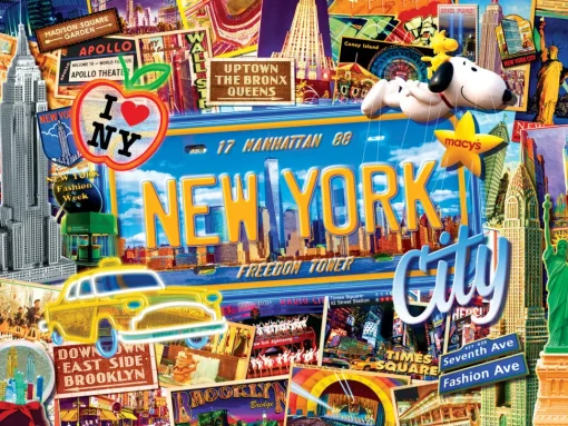 Masterpieces - Greetings from New York Jigsaw Puzzle (550 Pieces)