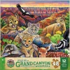 Masterpieces - Wood Fun Facts Grand Canyon Wildlife Jigsaw Puzzle (48