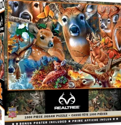 Masterpieces Puzzle Realtree Forest Beauties Puzzle 1,000 pieces
