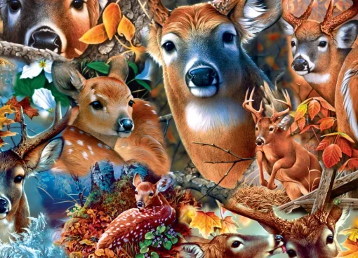 Masterpieces Puzzle Realtree Forest Beauties Puzzle 1,000 pieces