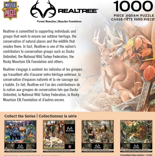 Masterpieces Puzzle Realtree Forest Beauties Puzzle 1,000 pieces
