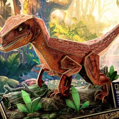 National Geographic - Velociraptor 3D Jigsaw Puzzle (63 Pieces)