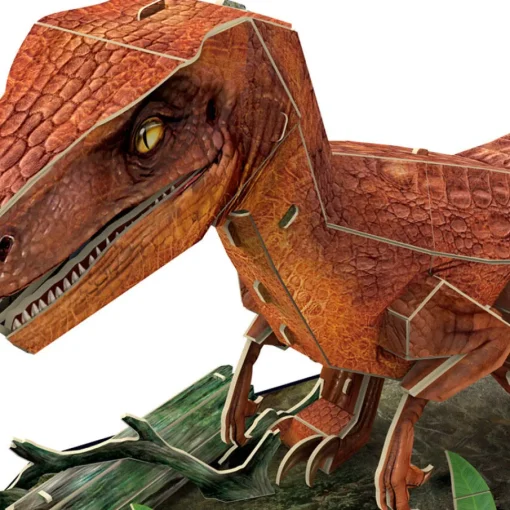 National Geographic - Velociraptor 3D Jigsaw Puzzle (63 Pieces)