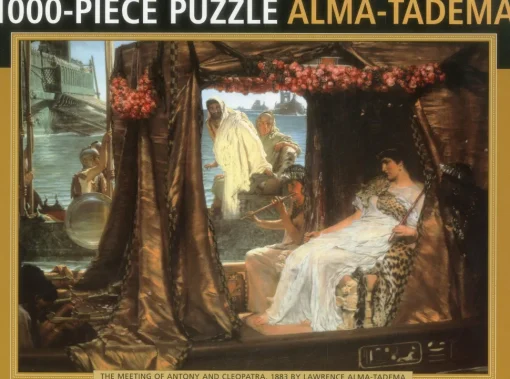 Peony Press - The Meeting of Antony and Cleopatra, 1883 by Alma Tadema