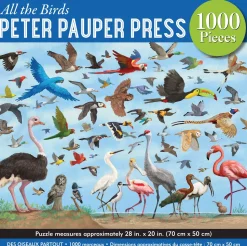 Peter Pauper Press - All the Birds Jigsaw Puzzle (1000 Pieces)