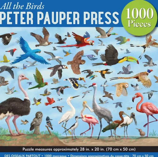 Peter Pauper Press - All the Birds Jigsaw Puzzle (1000 Pieces)