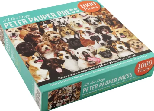 Peter Pauper Press - All the Dogs Jigsaw Puzzle (1000 Pieces)