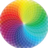 Peter Pauper Press - Color Wheel Round Jigsaw Puzzle (1000 Pieces)