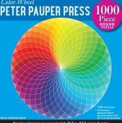 Peter Pauper Press - Color Wheel Round Jigsaw Puzzle (1000 Pieces)