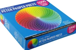 Peter Pauper Press - Color Wheel Round Jigsaw Puzzle (1000 Pieces)