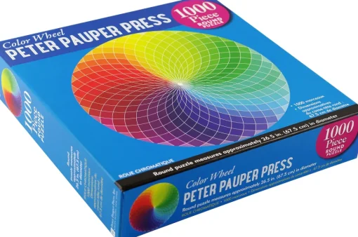 Peter Pauper Press - Color Wheel Round Jigsaw Puzzle (1000 Pieces)