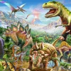 Peter Pauper Press - Dinosaur World Jigsaw Puzzle (1000 Pieces)