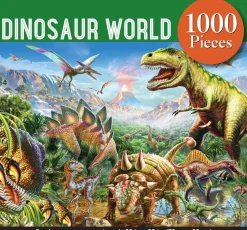 Peter Pauper Press - Dinosaur World Jigsaw Puzzle (1000 Pieces)
