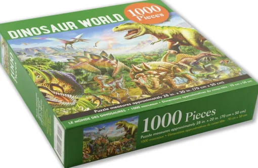 Peter Pauper Press - Dinosaur World Jigsaw Puzzle (1000 Pieces)