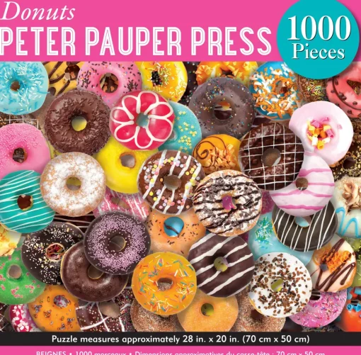 Peter Pauper Press - Donuts Jigsaw Puzzle (1000 Pieces)
