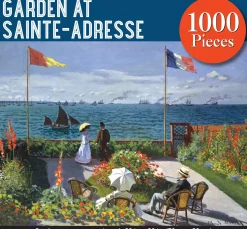 Peter Pauper Press - Garden at Sainte-Adresse Jigsaw Puzzle (1000 Piec