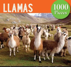 Peter Pauper Press - Llamas Jigsaw Puzzle (1000 Pieces)