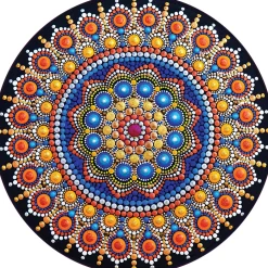 Peter Pauper Press - Magical Mandala Round Jigsaw Puzzle (1000 Pieces)