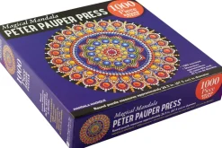 Peter Pauper Press - Magical Mandala Round Jigsaw Puzzle (1000 Pieces)