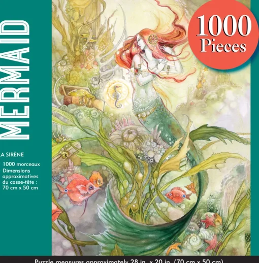 Peter Pauper Press - Mermaid Jigsaw Puzzle (1000 Pieces)