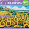 Peter Pauper Press - Sunflowers & Vineyards Puzzle Jigsaw Puzzle (1000