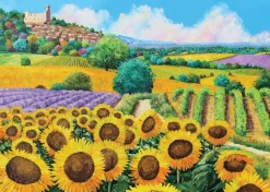 Peter Pauper Press - Sunflowers & Vineyards Puzzle Jigsaw Puzzle (1000
