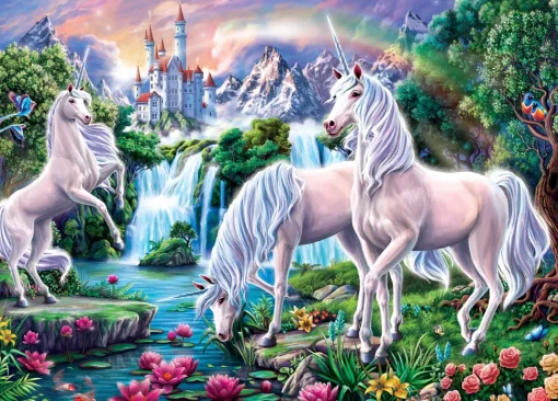 Peter Pauper Press - Unicorn Paradise Jigsaw Puzzle (1000 Pieces)