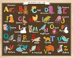 Pintoo - Alphabet & Animals Plastic Jigsaw Puzzle (80 Pieces)