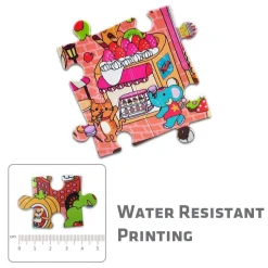Pintoo - Alphabet & Animals Plastic Jigsaw Puzzle (80 Pieces)