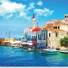 Pintoo - Beautiful Greece Bay Plastic Jigsaw Puzzle (150 Pieces)