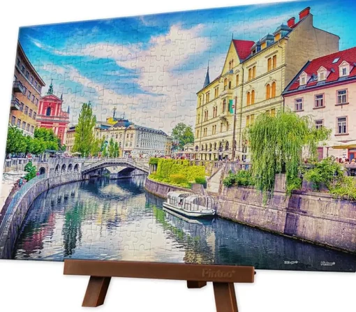 Pintoo - Showpiece Xs - Ljubljana Slovenia Plastic Jigsaw Puzzle (368