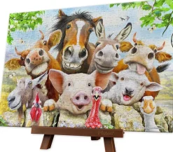 Pintoo - Showpiece XS Farm Selfie Jigsaw Puzzle (368 Pieces)