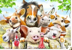 Pintoo - Showpiece XS Farm Selfie Jigsaw Puzzle (368 Pieces)