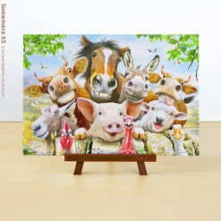 Pintoo - Showpiece XS Farm Selfie Jigsaw Puzzle (368 Pieces)