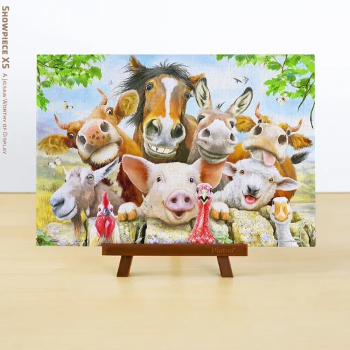 Pintoo - Showpiece XS Farm Selfie Jigsaw Puzzle (368 Pieces)