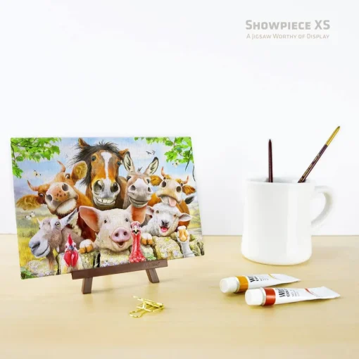 Pintoo - Showpiece XS Farm Selfie Jigsaw Puzzle (368 Pieces)