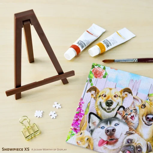Pintoo - Showpiece XS Pet Selfie Jigsaw Puzzle (368 Pieces)