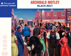 Pomegranate - Black Belt by Archibald Motley Jigsaw Puzzle (1000 Piece