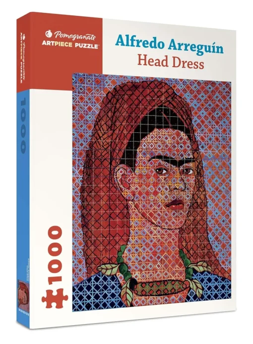 Pomegranate - Head Dress by Alfredo Arreguin Jigsaw Puzzle (1000 Piece