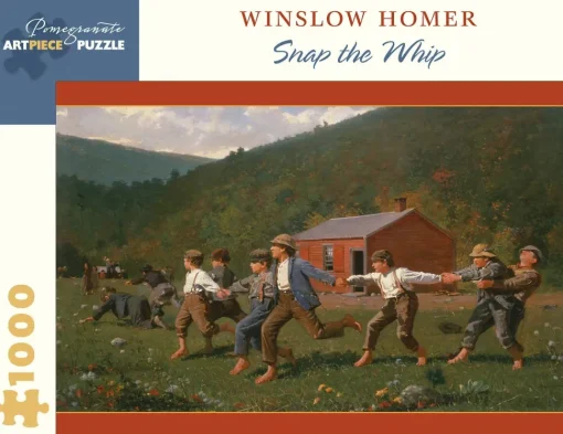 Pomegranate - Snap The Whip by Winslow Homer Jigsaw Puzzle (1000 Piece