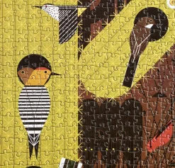 Pomegranate - The Desert by Charley Harper Jigsaw Puzzle (1000 Pieces)