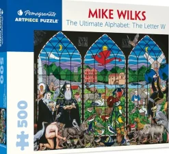 Pomegranate - The Letter W by Ultimate Alphabet Jigsaw Puzzle (500 Pie