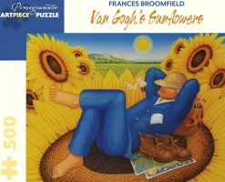 Pomegranate - Van Gogh's Sunflowers by Broomfield Jigsaw Puzzle (500 P